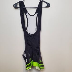 Eliel Women's Padded Bicycle Bib Shorts Size Small